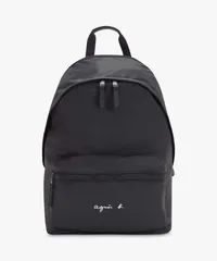 Agnes b. アニエスベー リュック バッグ カバン バックパック メンズ レディース ナイロン ブラック