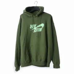 ナイキ NIKE TRAVIS SCOTT トラヴィス スコット  CACTUS JACK JORDAN HIGHEST HOODIE フーディー ロゴ パーカー L  オリーブ 