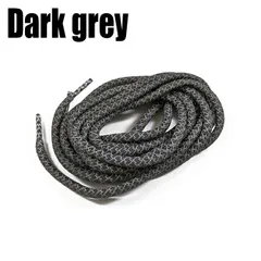 [Dark grey]YEEZY スニーカー 紐 120cm 光る 替紐 靴紐