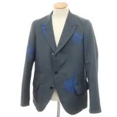 【中古】コムデギャルソンシャツ COMME des GARCONS SHIRT 2024年春夏 ポリエステル ペイントジャケット アッシュグリーン【サイズS】【メンズ】のサムネイル