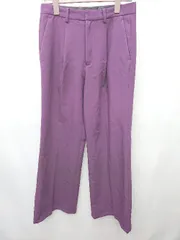 ◇ ⊇ HARE ハレ スラックス パンツ サイズM パープル メンズ P  【1410160013120】