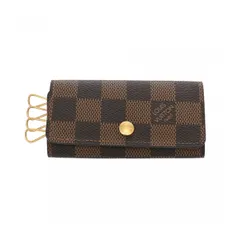 ルイヴィトン ダミエ ミュルティクレ4 旧型 ブラウン  N62631  ユニセックス ダミエキャンバス  キーケース