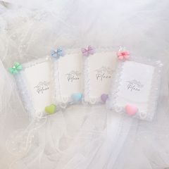 《SALE》ホイップデコハートリボンB8トレカ