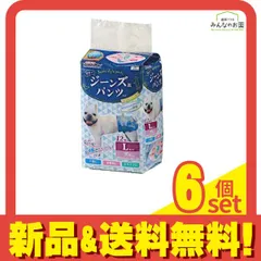 ドギーマン ジーンズ風パンツ Lサイズ 12枚入 6個セット まとめ売り