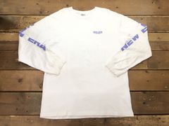 NEW ERA CAP COMPANY プリント ロング Tシャツ 袖プリント ロンTee 白 ホワイト size XXL