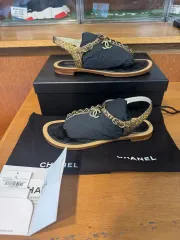 ココビーチ♡ CHANEL ビーチサンダル 水着とお揃いで♪】CHANEL ココビーチ ビーチサンダル
