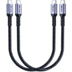 100 W 240 W急速充電usbcからusbcケーブル 30cm, 30cm 240W / 40Gbps / 8K