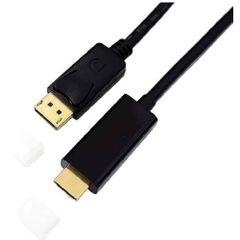 Lumen ルーメン Active ＤＰ(オス)⇒ＨＤＭＩ(オス)DisplayPort to HDMI 変換ケーブル【２ｍ】4K60Hz対応 高リフレッシュレートモニタ－用