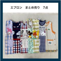 エプロン　キャラクターエプロン　まとめ売り　7点　サンリオ　ディズニー　かわいい　カフェエプロン　ラウンドエプロン　保育士エプロン　キャラクター　保育士　保母さん　先生　介護　おしゃれ　レディース　M～L