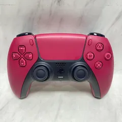 【訳あり品】DualSense ワイヤレスコントローラー コズミック レッド (CFI-ZCT1J02)+PS5用コントローラー充電ケーブル