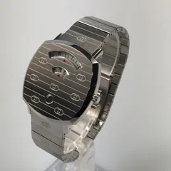 【極美品・未使用品・稼働品】グッチ GUCCI グリップ GGロゴ 157.5 極美品・稼働品】グッチ GUCCI グリップ GGロゴ クォーツ157.5