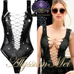 超キラキラセクシーレオタード水着ボディストッキングコスプレ衣装　セクシーランジェリー　ハイレグボディスーツ　ハロウインコスプレ大人レディース　イベント仮装　夏服　タンクトップ　写真撮影衣装　オシャレ着　舞台演出服　ステージ衣装　在宅コスプレ　変装　余興　クラブ