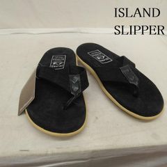 ISLAND SLIPPER アイランドスリッパ サンダル PT203 レザー トング サンダル スウェード スエード 未使用