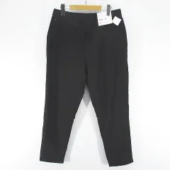 ユニクロ UNIQLO ヒートテックウォームイージーパンツ ジップフライ XL 黒系 ブラック 無地 タグ付