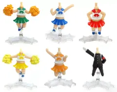 【中古】フィギュア 全6種セット 「ねんどろいどもあ きせかえチアガール」 GOODSMILE ONLINE SHOP＆イベント限定