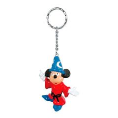 キーホルダー ディズニー レトロ　ミッキー 魔法使い No.2 キャラクター 鍵 カギ ミッキーマウス