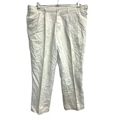 DOCKERS チノパン W42 ドッカーズ タックパンツ ビッグサイズ オフホワイト 古着卸 アメリカ仕入 2406-284