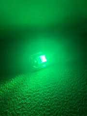 セール デコトラ屋 正規品 24V専用 角型マーカー サイドマーカー用 BA9S LED バルブ 球 高輝度 花型タイプA 2個SET