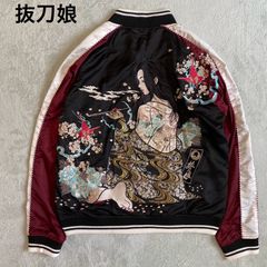 抜刀娘 DIVINE RETRIBUTION スカジャン リバーシブル 刺繍 w3sWNgztcLh979iNLJWYJA.jpg@jpg