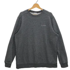 Columbia コロンビア スウェット ワンポイント刺繡 オーバーサイズ ビッグシルエットm SRILANKA製 XLサイズ グレー