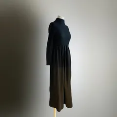 USA 70s 60s ヴィンテージ アメリカ ワンピース ロング マキシ 黒