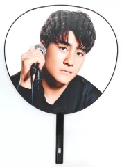 【中古】うちわ 森本慎太郎(SixTONES) ジャンボうちわ 「慣声の法則」