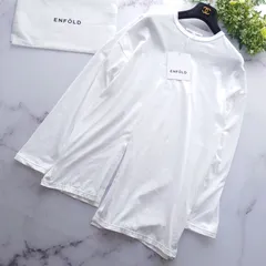 2025SS エンフォルド SLIT LONG-SLEEVE 白 トップス 38