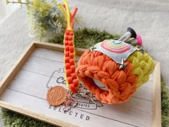 パラコード✶ゴルフティーホルダー&ボール入れセット✶1個収納✶オレンジ系
