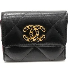 CHANEL シャネル シャネル19 スモールウォレット フラップ 二つ折り財布 2025年最新】chanel 19 スモールウォレットの人気アイテム