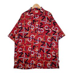 新品 ヒステリックグラマー マイケルジャクソン 総柄 半袖シャツ L 赤 