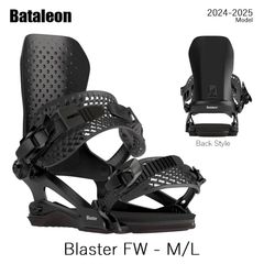 バタレオン Bataleon バインディング ビンディング Blaster ブラスター スノーボード メンズ ブラック M/L