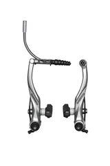 【人気商品】シマノ(SHIMANO) Vブレーキ BR-T4000 フロント用 S65Tシュー フィキシングボルト:16.0/25.0mm アーチ長:90mm シルバー EBRT4000FX43XSP ALIVIO(アリビオ)