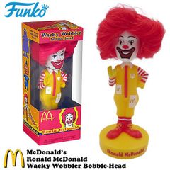 ボビングヘッド ドナルド フィギュア ファンコ McDonald's RONALD マクドナルド マック マクド 首ふり人形 FUNKO フィギュア アメキャラ アメリカン雑貨 アメリカ雑貨 アメトイ ファンコ ボビングドール ギフト 海外輸入品 首振り人形