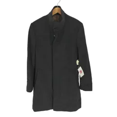 コムサメン COMME CA MEN カシミヤ 混 ウール ジップアップ 比翼 コート メンズ import：M のサムネイル