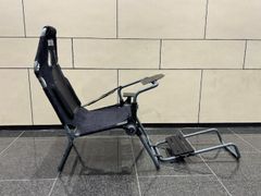 ★展示品★Next Level Racing GT-Lite Grey NLR-S021GR グレー レーシングコックピット レーシングホイールスタンド GTポジション 折りたたみ可能 主要ハンドルコントローラー対応