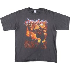 古着 00年代 All Sport OZZY OSBOURNE オジーオズボーン OZZFEST2002 オズフェスト 両面プリント バンドTシャツ バンT メンズXL/evb001853
