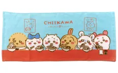 【中古】タオル・手ぬぐい 集合(横並び)/フェイスタオル タオルコレクション 「一番くじ ちいかわ ～みんなでラーメン～」 F賞