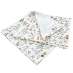 【人気商品】タオル 認定 ガーゼ&パイル フェイスタオル 2色セット リリカ タオルハンカチ 今治(Imabari) 日本製 綿100% 34×80cm コンパクト ブルー ピンク