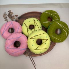 フェルトままごと　ドーナツセット