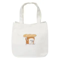 【メール便】パンどろぼう 手提げかばん トートバッグ ふわふわワッペン IV マリモクラフト サブバッグ ミニトート 絵本キャラクター グッズ 