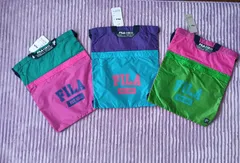 ナップサック　FILA　キッズ　プール授業　海水浴　プールバッグ　フィラ　新品　未使用品のサムネイル