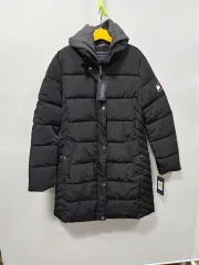 極美品 トミーヒルフィガー 1110 ダウンコート ロング フードファー 着脱可 極美品 トミーヒルフィガー 1110 ダウンコート ロング フードファー 着脱可