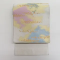 綴れ織 銀通し ピンク 袋帯 Amazon.co.jp: つづれ織 開き名古屋帯 八寸 銀地 綴れ帯 : おもちゃ