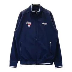 サイズ：L CALLAWAY キャロウェイ  ジップジャケット  ネイビー系 [240101497535] ゴルフウェア メンズ ストスト