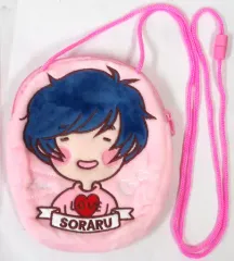 【中古】バッグ(男性) そらる(ピンク) アップリケポシェット