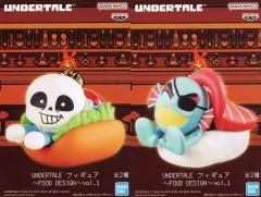 【中古】フィギュア 全2種セット 「UNDERTALE(アンダーテイル)」 フィギュア～FOOD DESIGN～vol.1