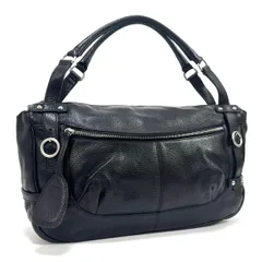 フルラ ハンドバッグ トートバッグ 肩掛け 鞄 ショルダーバッグ ブラック 黒 black シルバー金具 silver  レザー 革 チャーム FURLA