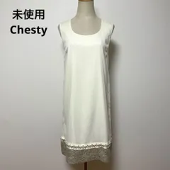 未使用 Chesty チェスティ ノースリーブ ワンピース 1 レーヨン混
