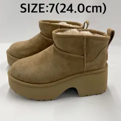 7（24cm）UGG Classic Ultra Mini New Heights – Chestnut　クラシック ウルトラ ミニ ニュー ハイツ