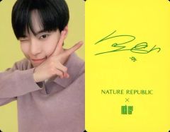 [Used] Collection Card (Male) NCT 127/Doyoung/Signed on the back/"NATURE REPUBLIC x NCT127" Aloe Big Toner Purchase Bonus Photocard